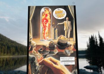 I read comics on Apple’s Vision Pro . . . It was fine