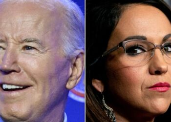 Joe Biden Taunts Rep. Lauren Boebert With 2-Word Message From ‘Dark Brandon’