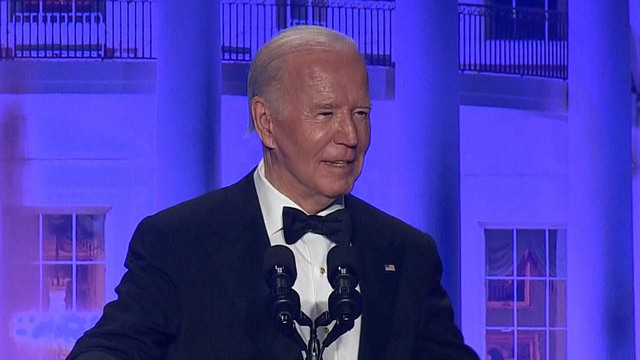 Biden jokes about age, targets Trump amid protests outside White House Correspondents’ Dinner