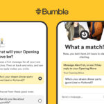 Bumble’s “Opening Move” feature takes the pressure off women to come up with a new message every time