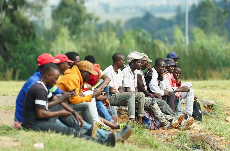 South Africa’s unemployment rate climbs weeks before election