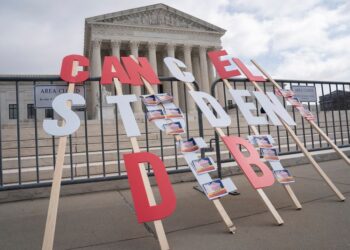 US judges block parts of key Biden student debt plan