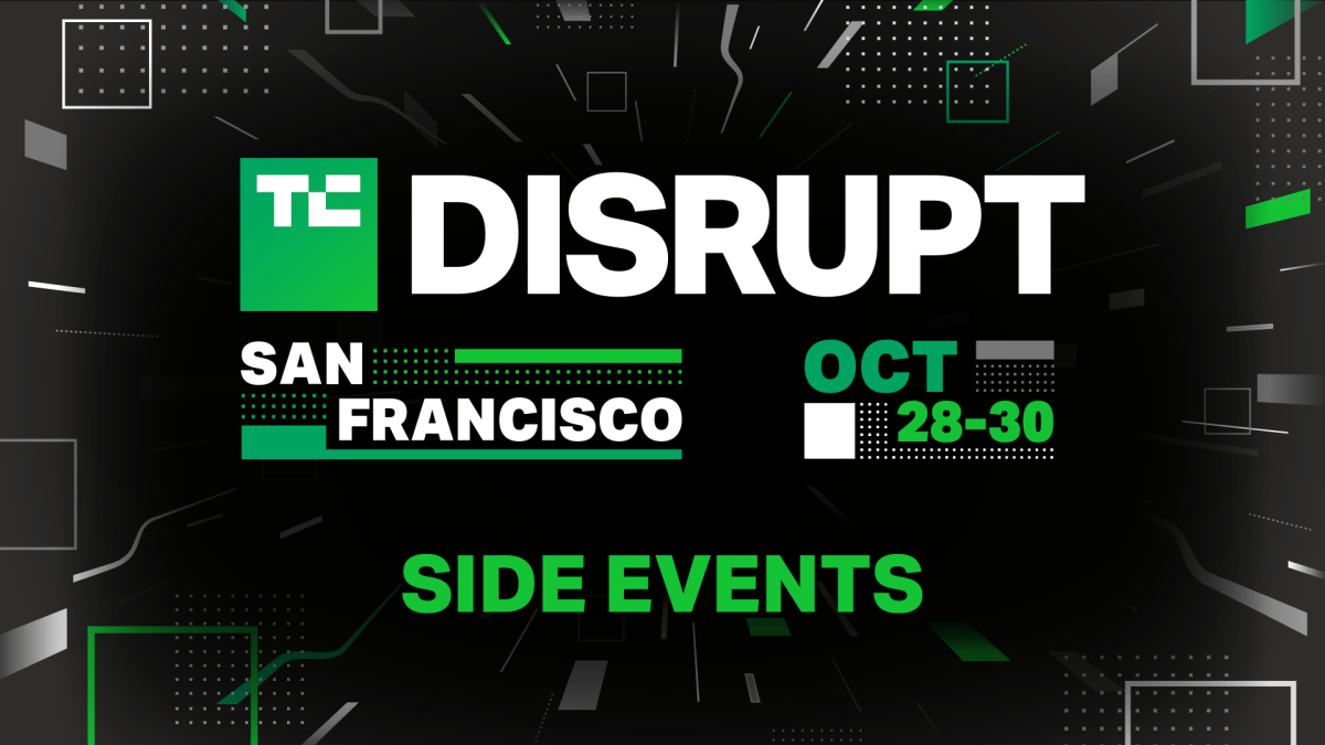 Drive brand impact with a Side Event at TechCrunch Disrupt