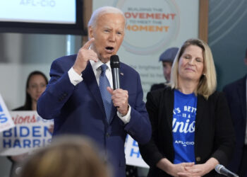 Biden’s union wall is showing strains as questions swirl about his candidacy