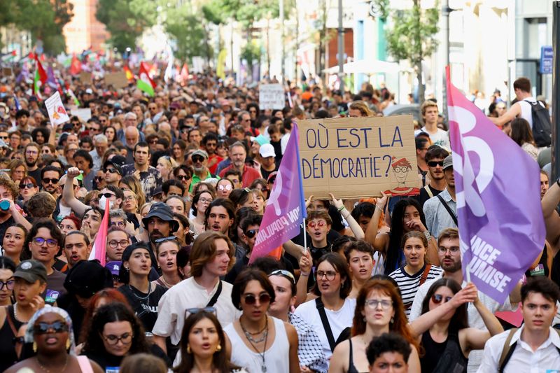 Thousands protest in France after Macron picks Barnier as prime minister