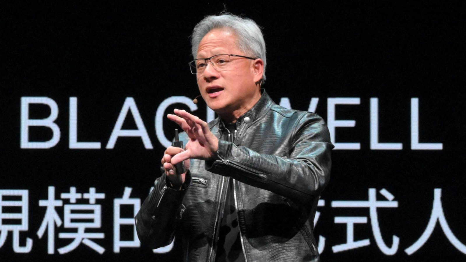 Nvidia Stock Up 7% After CEO Touts Intense Demand For AI Chips