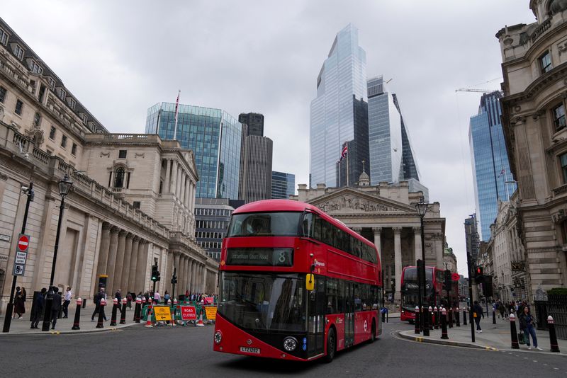 Bank of England leaves rates at 5%, pound hits highest since March 2022