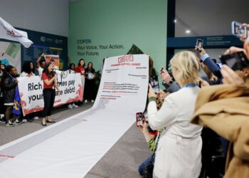 Geopolitics overshadow COP29 talks on climate cash, as Argentina walks away