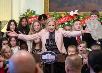 Jill Biden’s White House decorations ripped by Republicans on social media