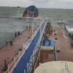 Russia warns of severe environmental damage as oil from damaged tankers washes up on beaches