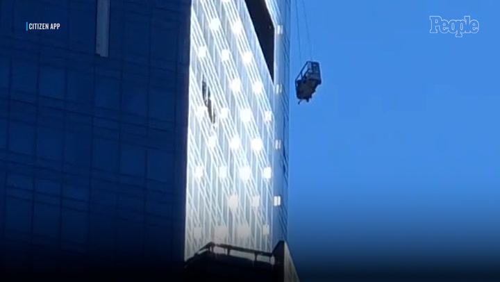 2 Workers Rescued from Scaffolding Hanging Off of High-Rise Building’s 78th Floor as Glass Was ‘Raining’ Down on Street