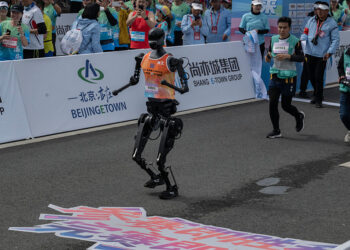 Robots run a half marathon, slowly