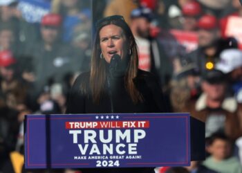 Sarah Sanders begs her old boss Trump to reconsider after president rejects Arkansas’ request for disaster relief funds