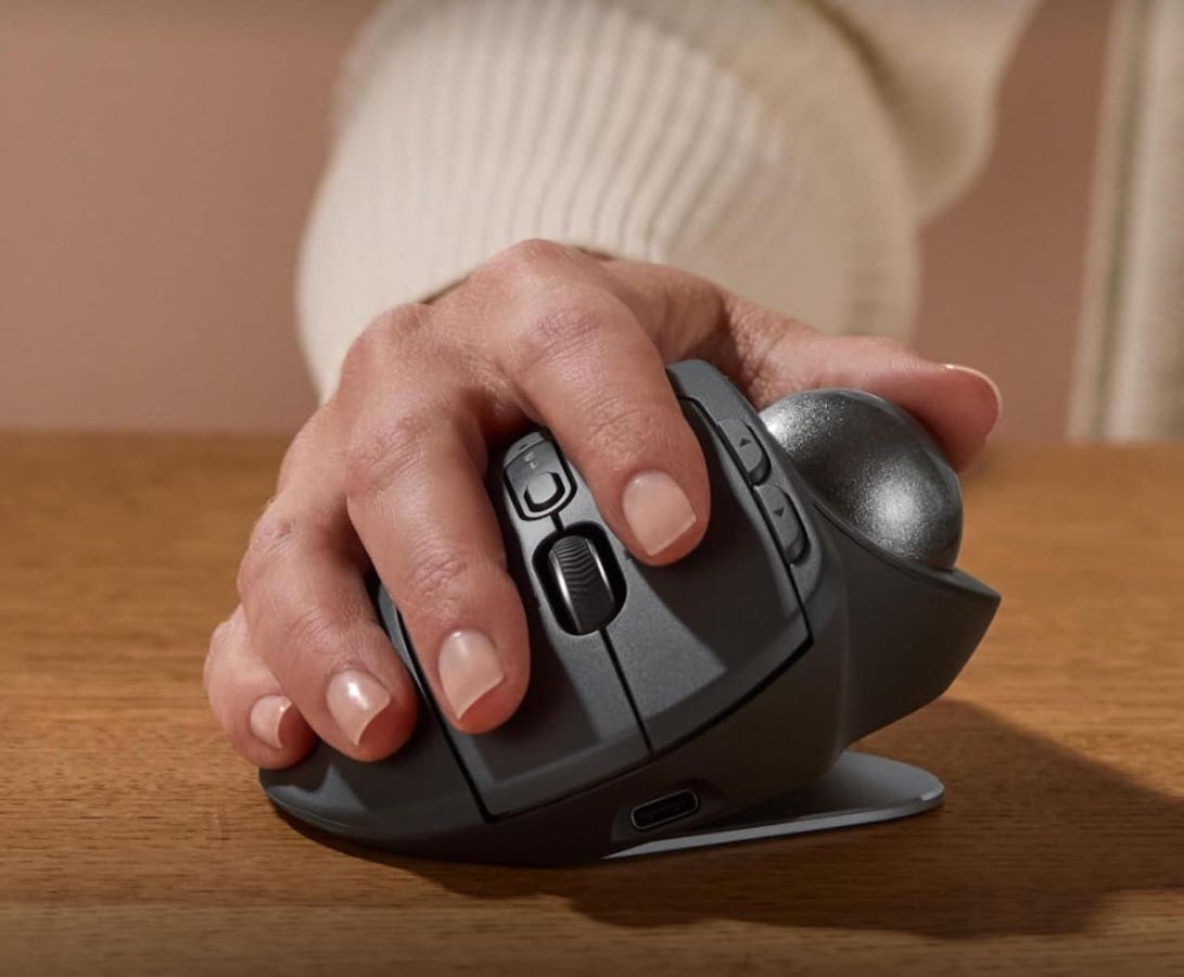 Logitech MX Ergo S Trackball Can Help With RSI And Desk Space