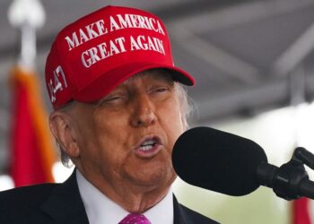 Trump says he is not happy with Putin for bombing Ukraine