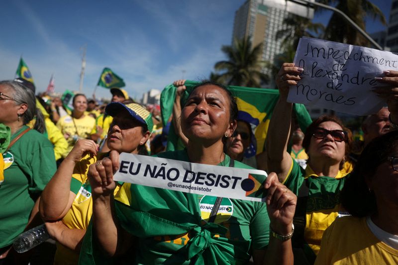 Brazil Supreme Court justice orders house arrest of former president Bolsonaro