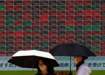 Japan, Taiwan shares set record on tech boost, Fed cut hopes