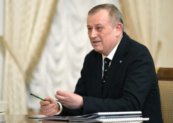 Ukrainian drones strike one of Russia’s top oil refineries, sparking fire