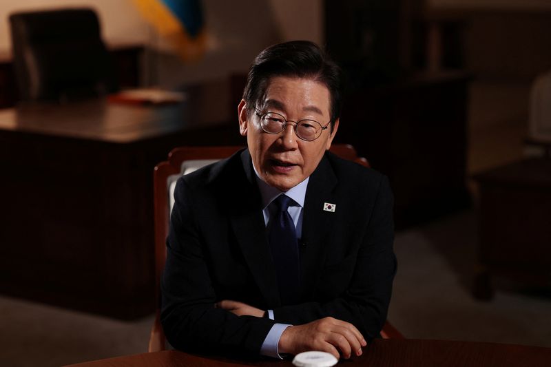 Exclusive-South Korea’s President Lee says US investment demands would spark financial crisis