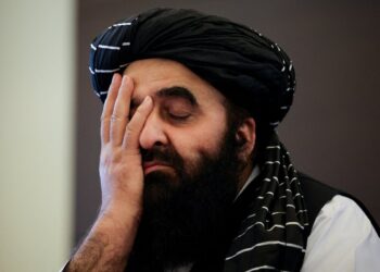 Taliban minister confronted over women’s rights during rare press conference for female journalists