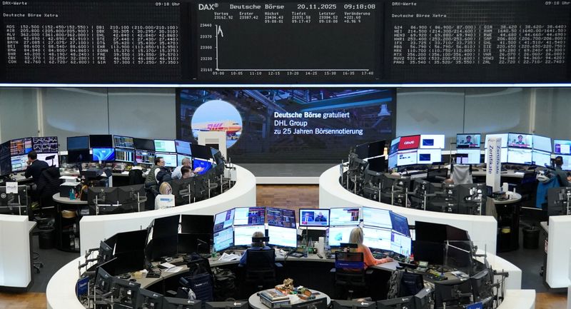 European shares recover on US rate-cut optimism; Ukraine peace talks in focus
