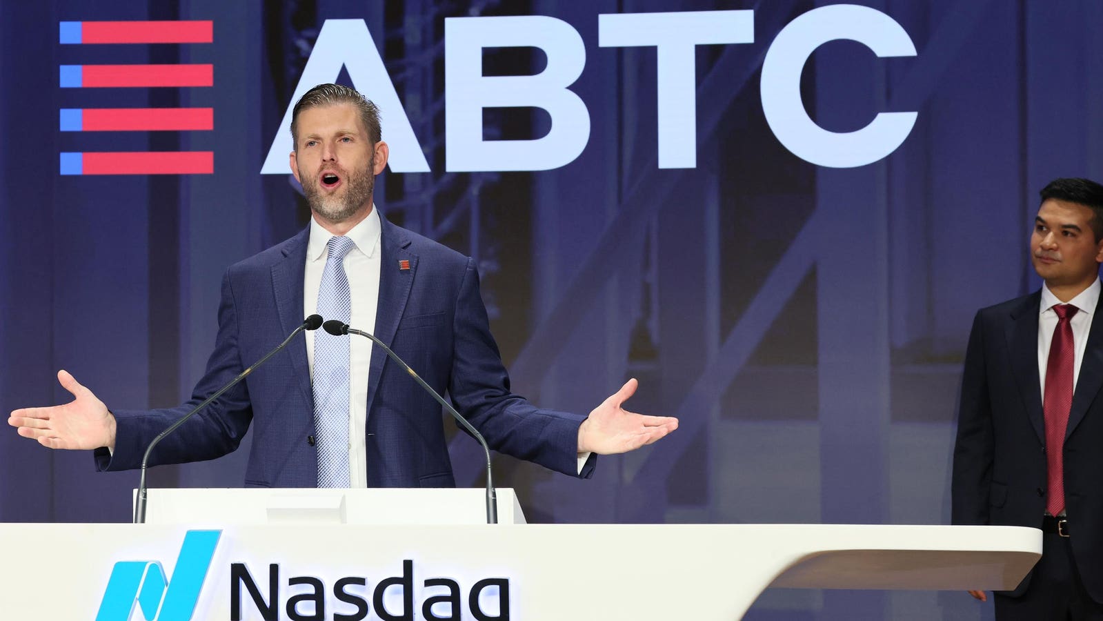 Stock Price for Crypto Firm Founded By Trump’s Son Plummets 40%
