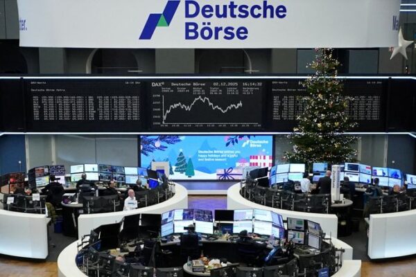 European shares muted at start of holiday-shortened week
