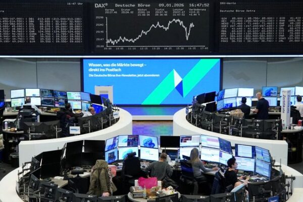 Europe’s STOXX 600 ends at record high, lifted by healthcare, chemical stocks 