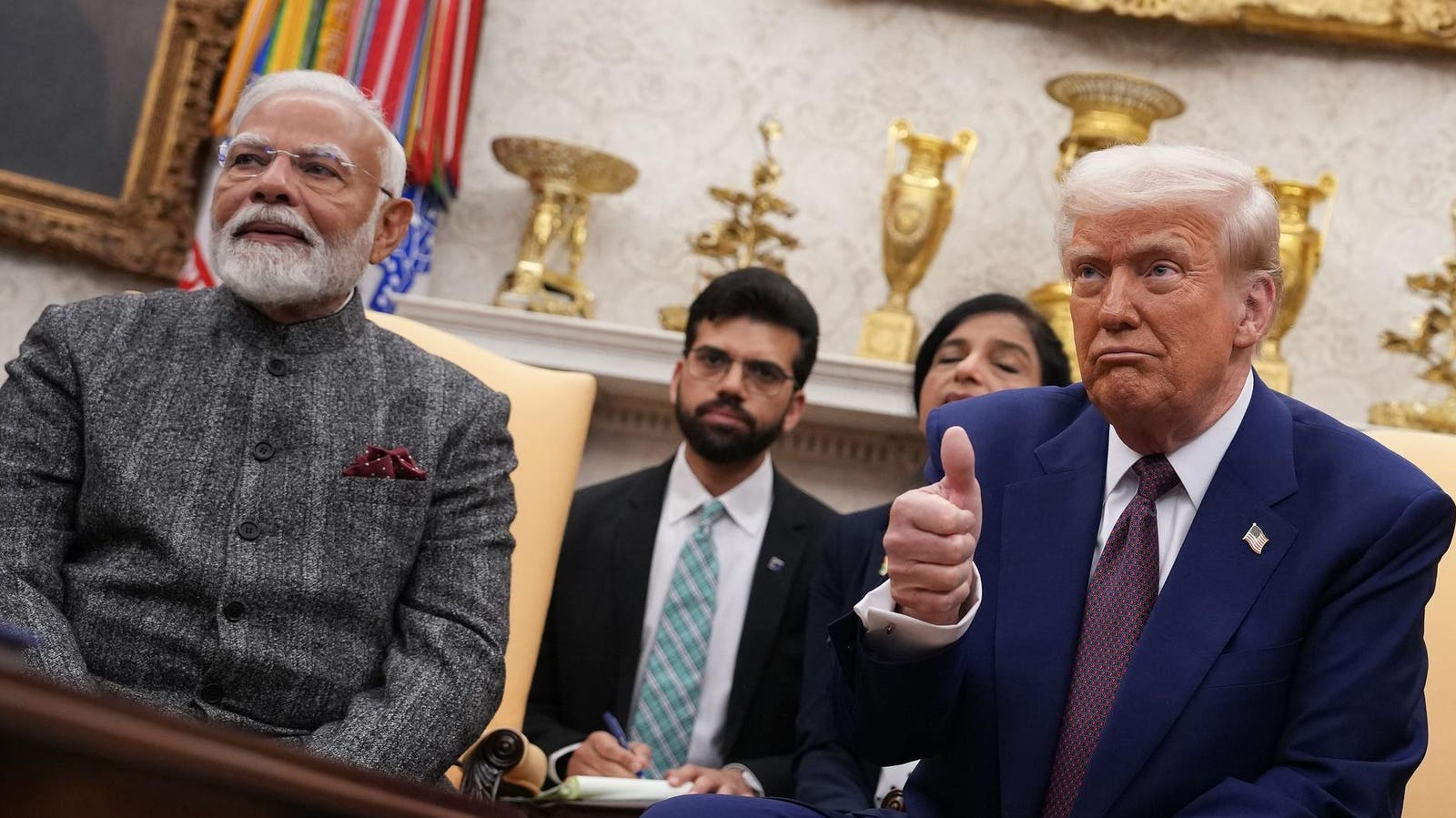 Trump Lowers India Tariffs From 25% To 18% In Trade Deal