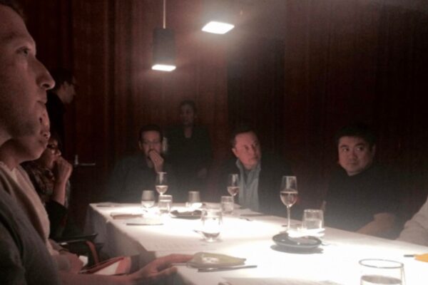 Epstein Files Photo Shows Mark Zuckerberg and Elon Musk At Dinner