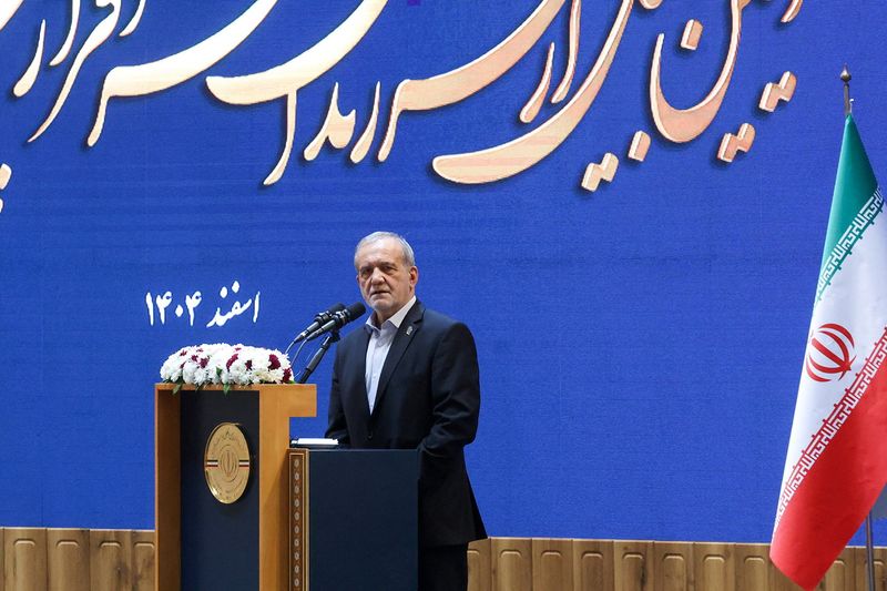 Iran’s president says immediate cessation of US-Israeli aggression needed to end war