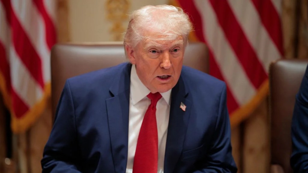 Trump Snaps at Reporter for Asking Why He Can Vote by Mail: ‘Because I’m the President’ | Video