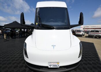 The Tesla Semi Is Here. Truck Makers Would Rather Sue Than Compete