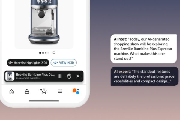 Amazon launches an AI-powered audio Q&A experience on product pages