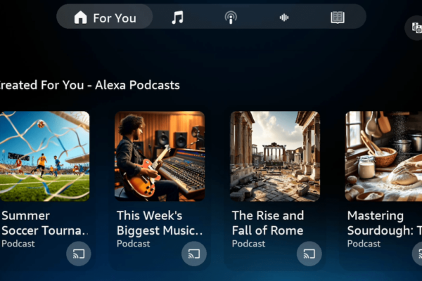 Amazon’s new Alexa+ powered feature can generate podcast episodes