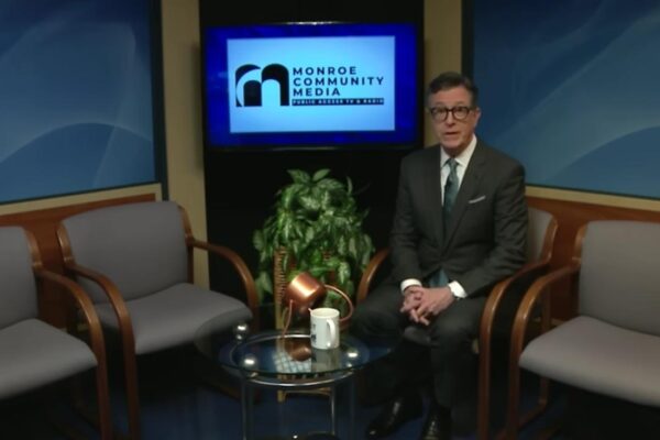Colbert’s First TV Appearance After ‘Late Show’ Is On Public Access