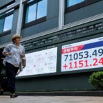 Shares ease as investors ponder US-Iran peace talks; yen nears 40-year lows