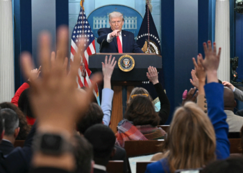 ‘Blatant violation’ of rights: News outlets file lawsuit over Trump ban