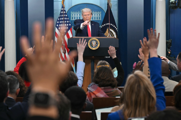 ‘Blatant violation’ of rights: News outlets file lawsuit over Trump ban