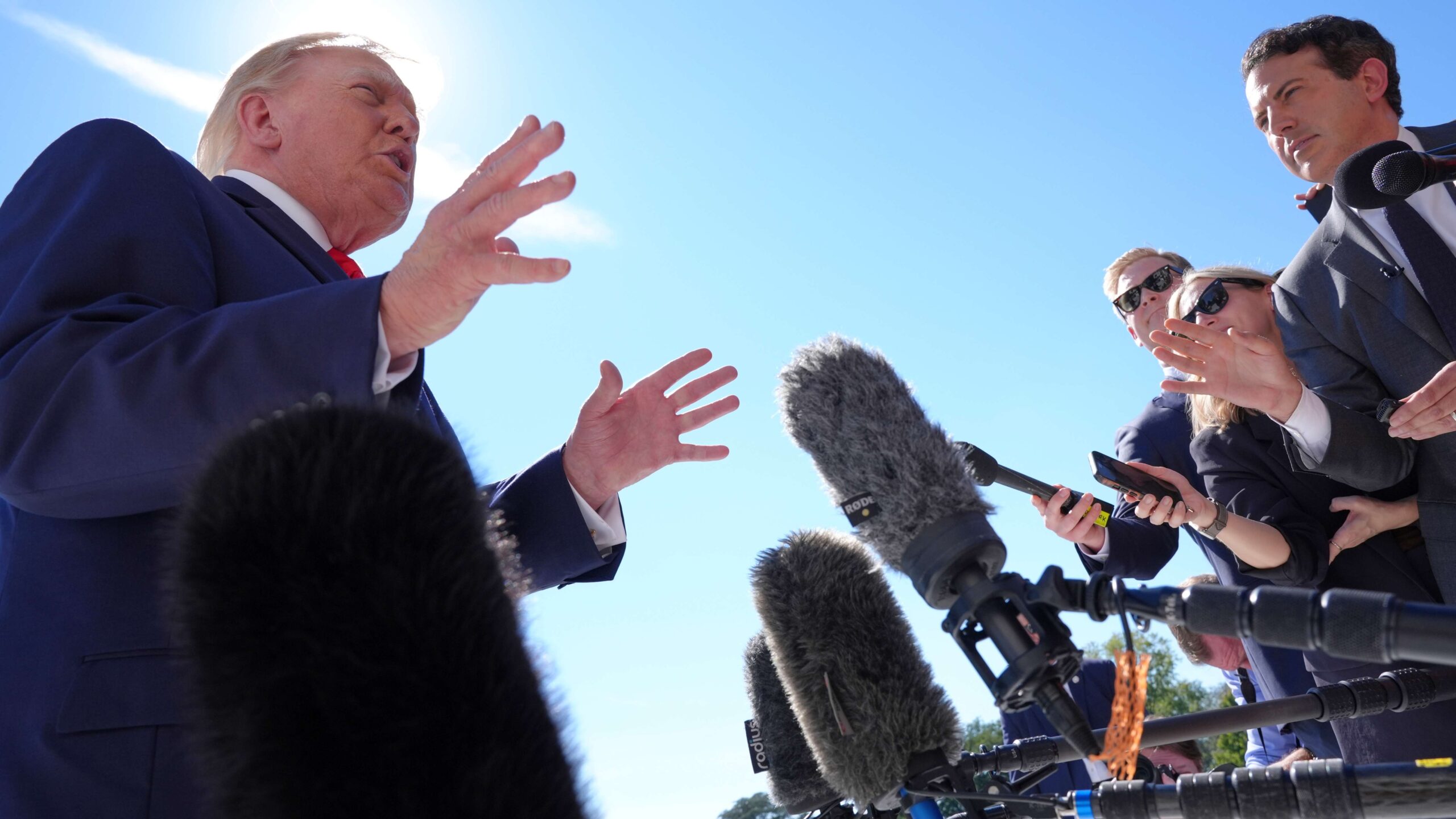 Trump says he’d consider pardoning members of his administration