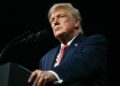 Trump uses antisemitic term in defending a senator at a Kansas rally