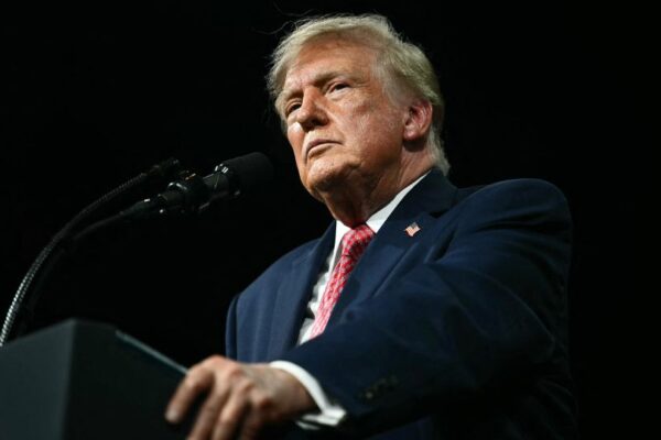 Trump uses antisemitic term in defending a senator at a Kansas rally