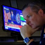 Equities and bond yields dip with AI jitters and economic data in focus